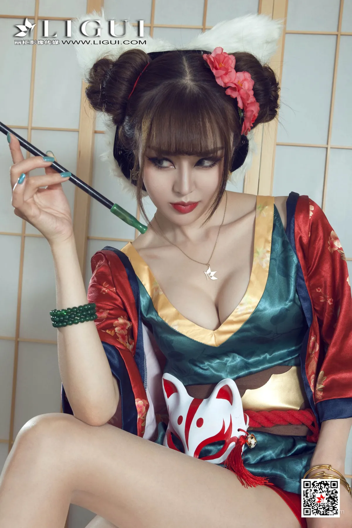 Model 凉儿《古典玉足》 [丽柜Ligui] 写真集10
