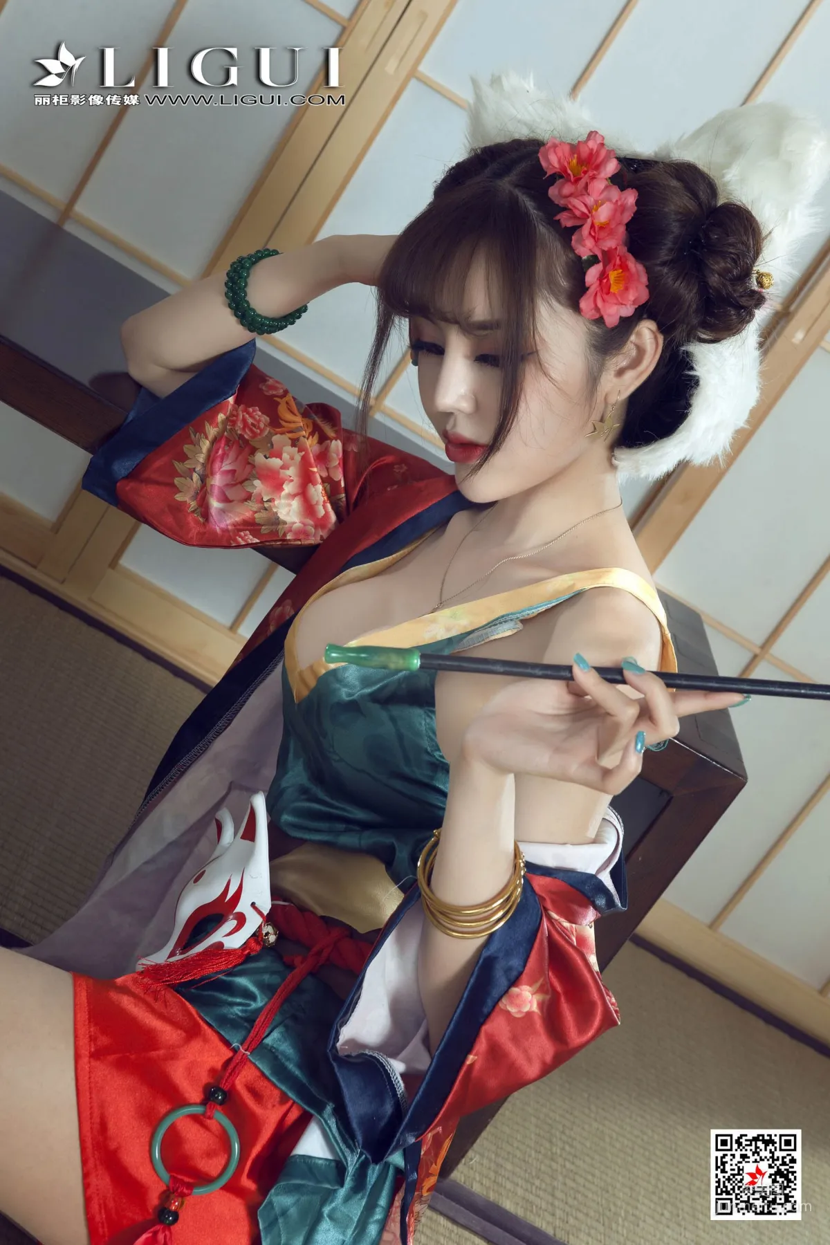 Model 凉儿《古典玉足》 [丽柜Ligui] 写真集29