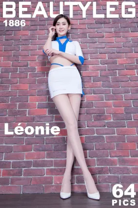 腿模Leonie《肉絲襪制服美腿》 [Beautyleg] No.1886 寫真集