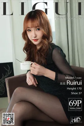Model 蕊蕊《黑絲襪美腿玉足》 [麗櫃Ligui] 寫真集