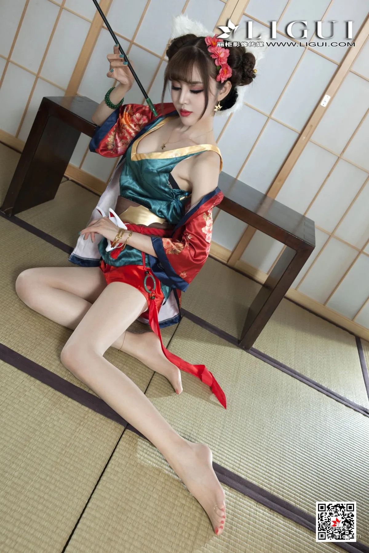 Model 凉儿《古典玉足》 [丽柜Ligui] 写真集6