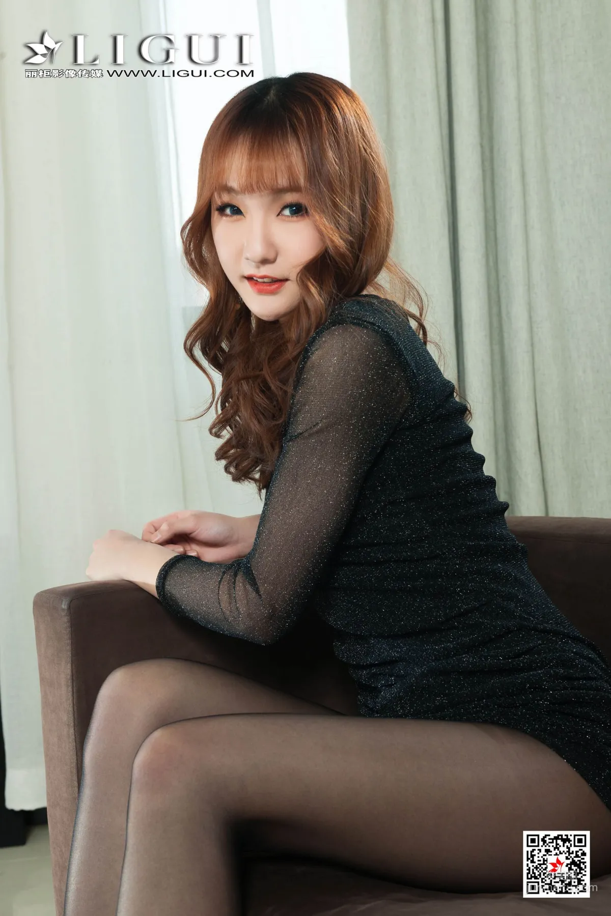 Model 蕊蕊《黑丝袜美腿玉足》 [丽柜Ligui] 写真集3