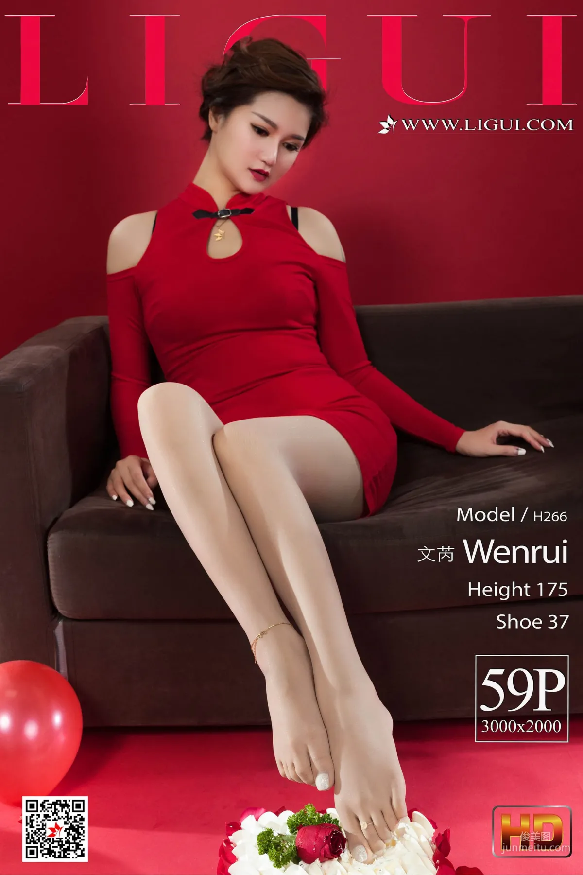 Model 文芮《旗袍绳艺》 [丽柜美束Ligui] 写真集1