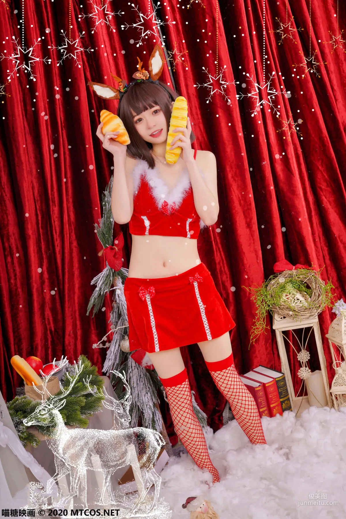 《甜甜的小麋鹿》 [喵糖映画] VOL.095 写真集33