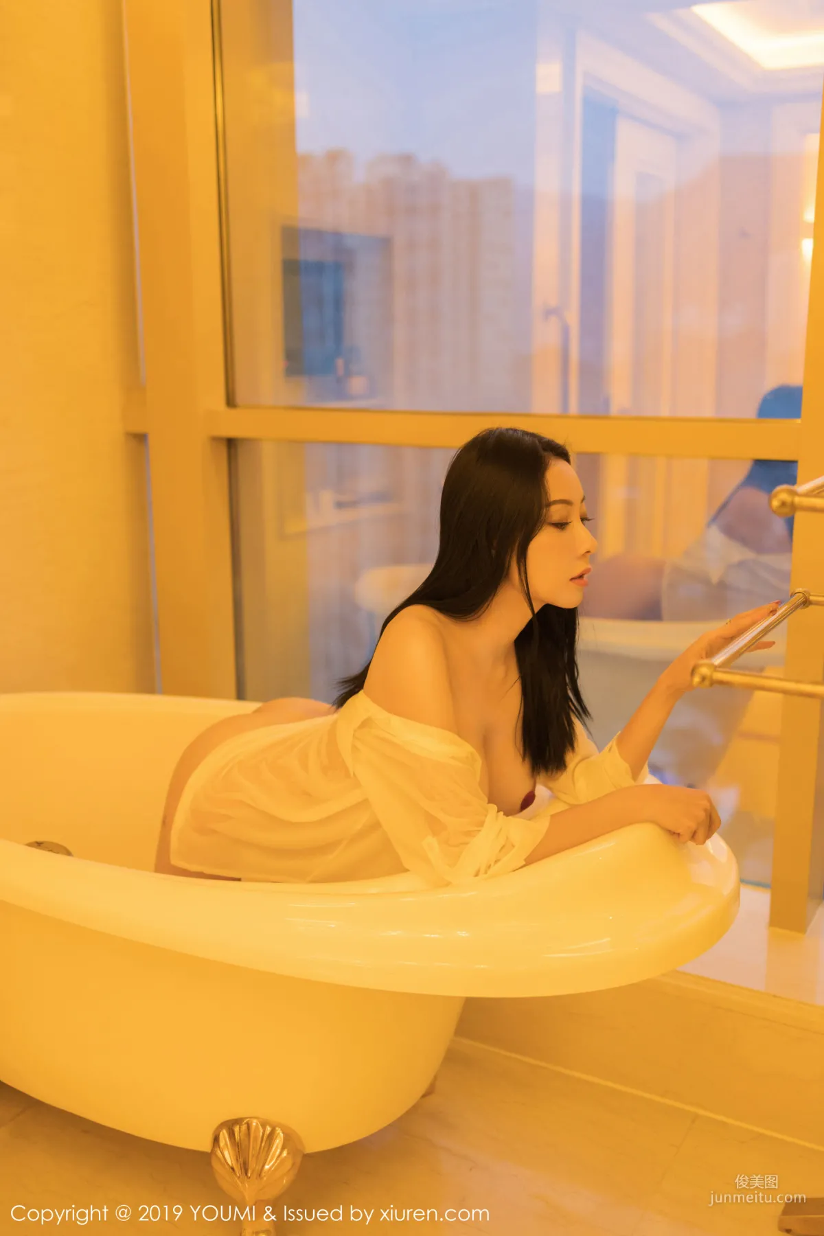 Song Guoer Victoria Bathroom White Shirt Wet Body Series [YouMi] Vol.388 Photo Set photo 29
