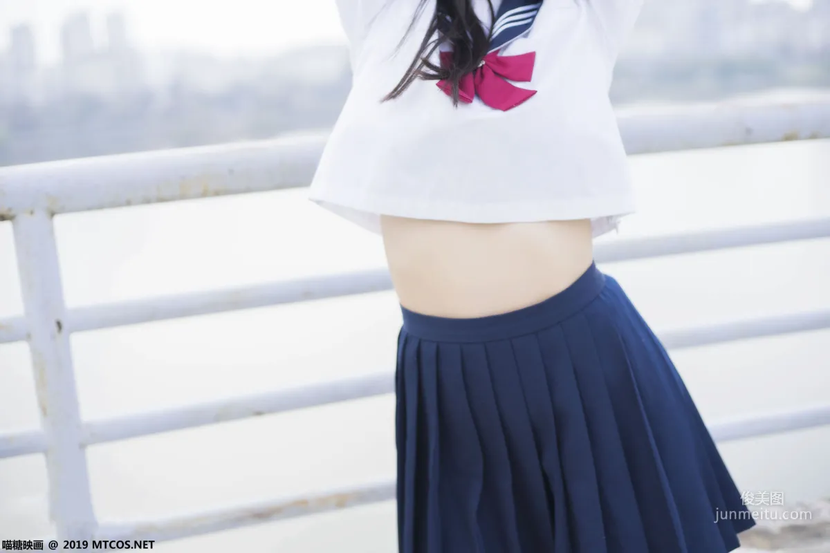 《喵喵的白丝水手服》 [喵糖映画] VOL.067 写真集46