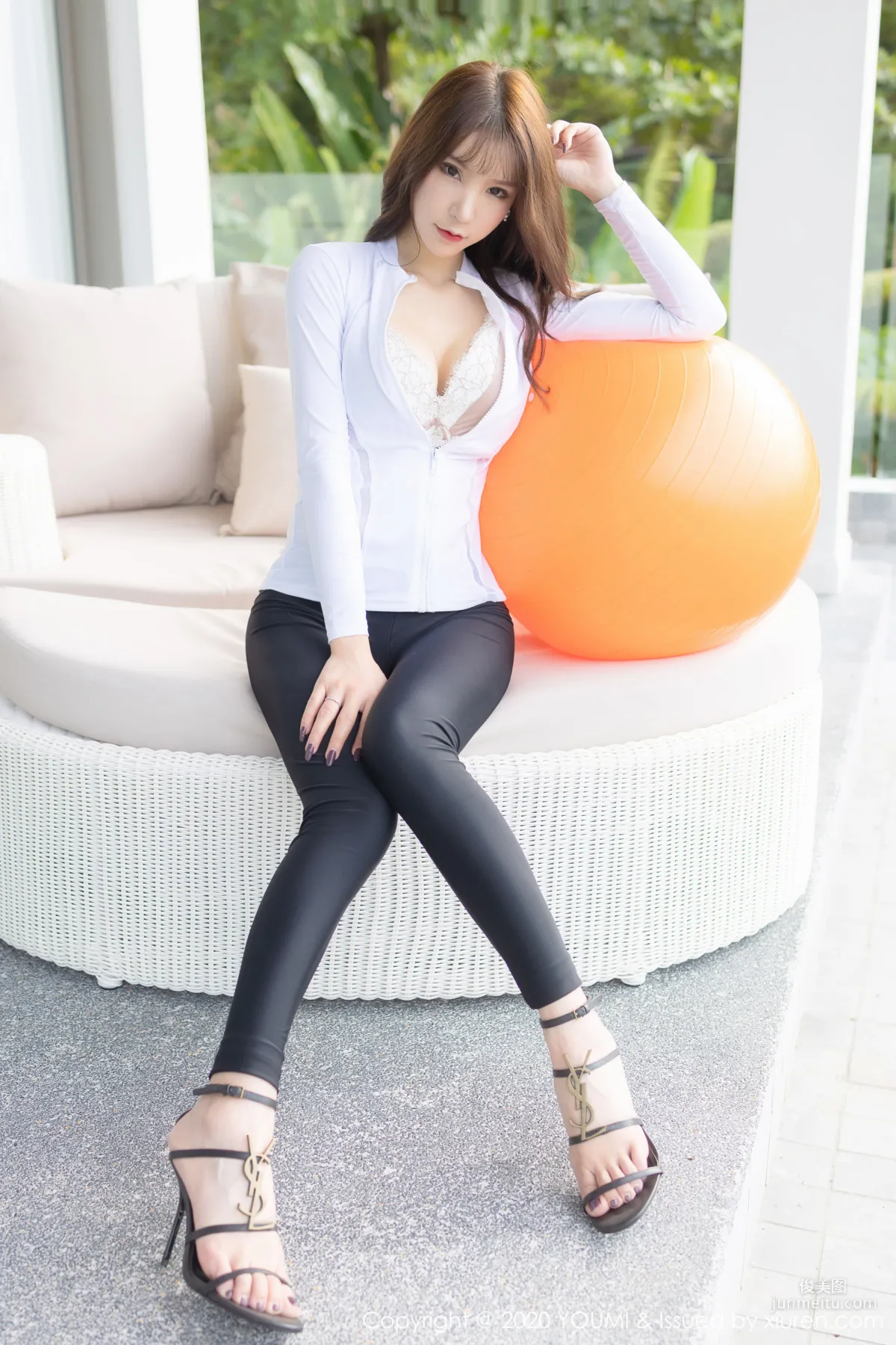 Zhou Yuxi Sandy, Gym Theme Series [YouMi] Vol.401 Photo Set photo 28