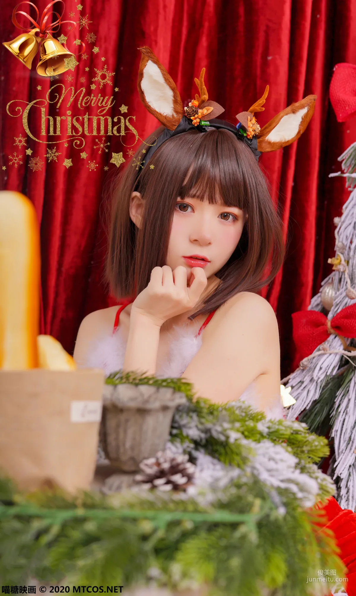 《甜甜的小麋鹿》 [喵糖映画] VOL.095 写真集30