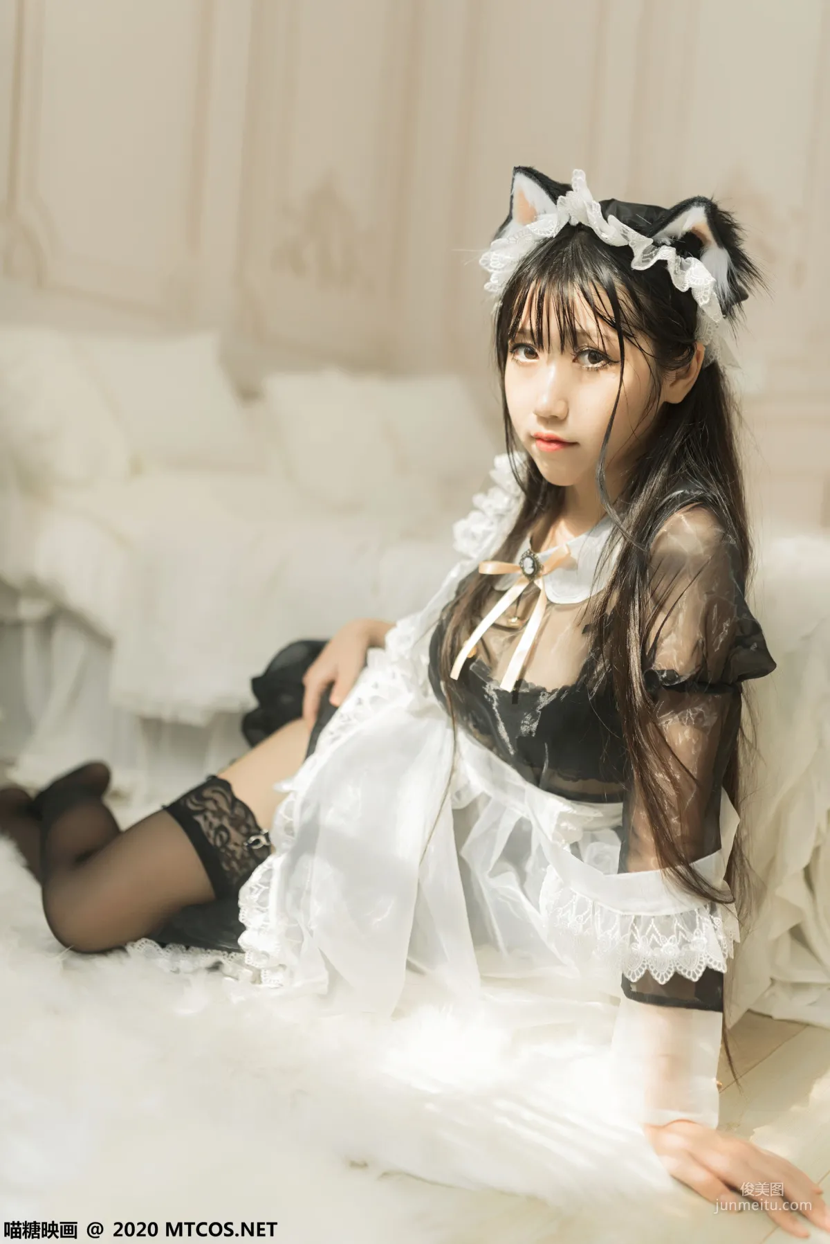 《猫耳女仆装》 [喵糖映画] VOL.084 写真集36