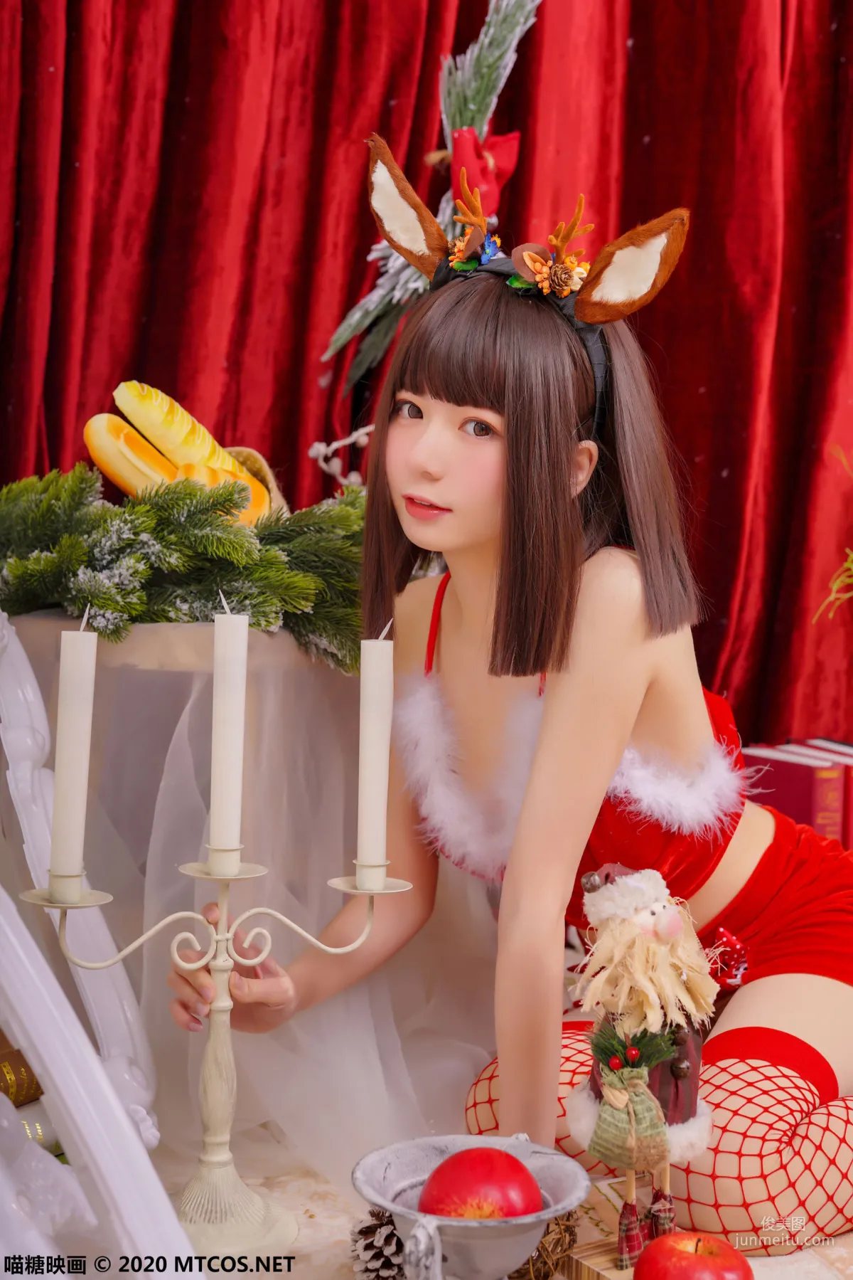 《甜甜的小麋鹿》 [喵糖映画] VOL.095 写真集25