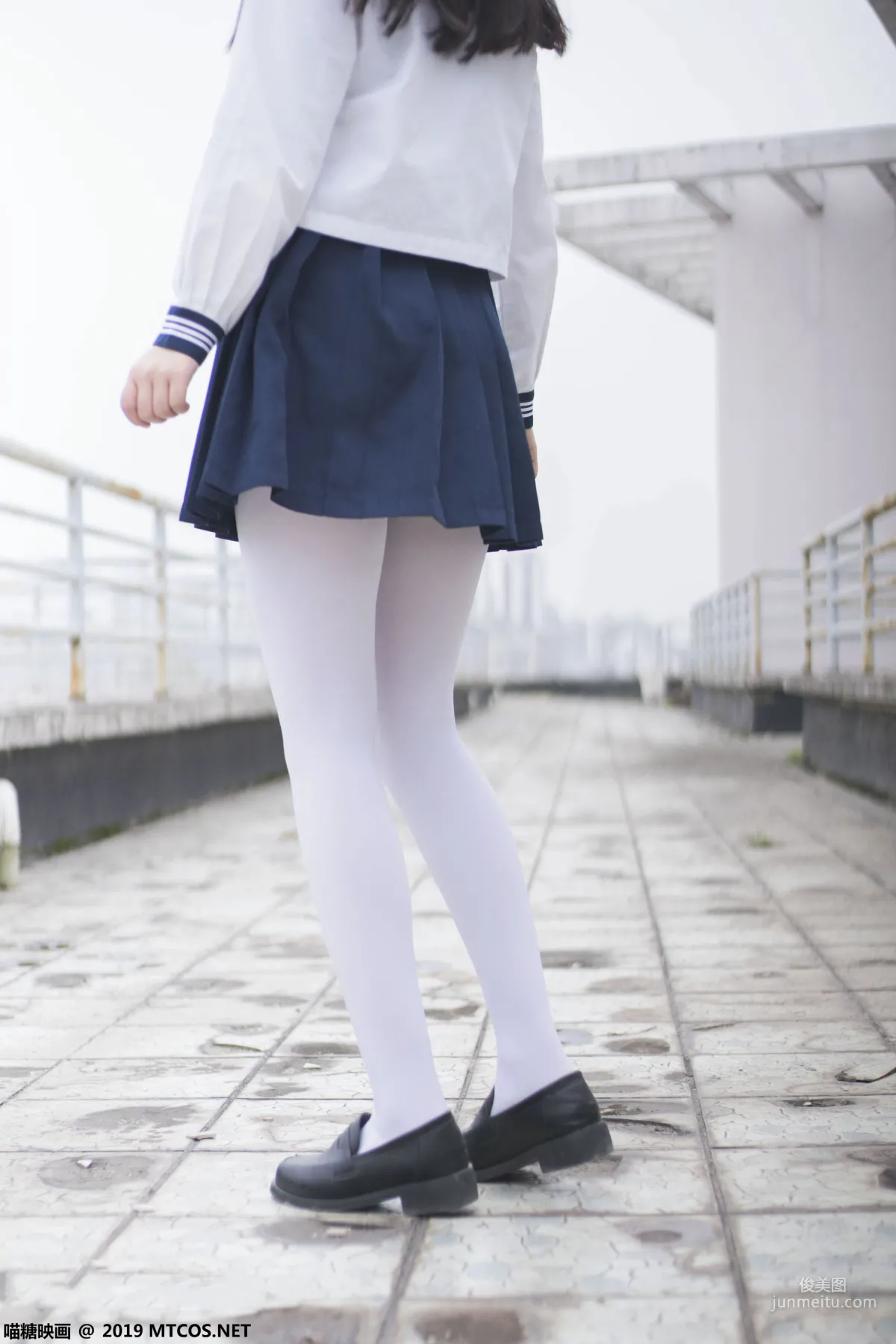 《喵喵的白丝水手服》 [喵糖映画] VOL.067 写真集35