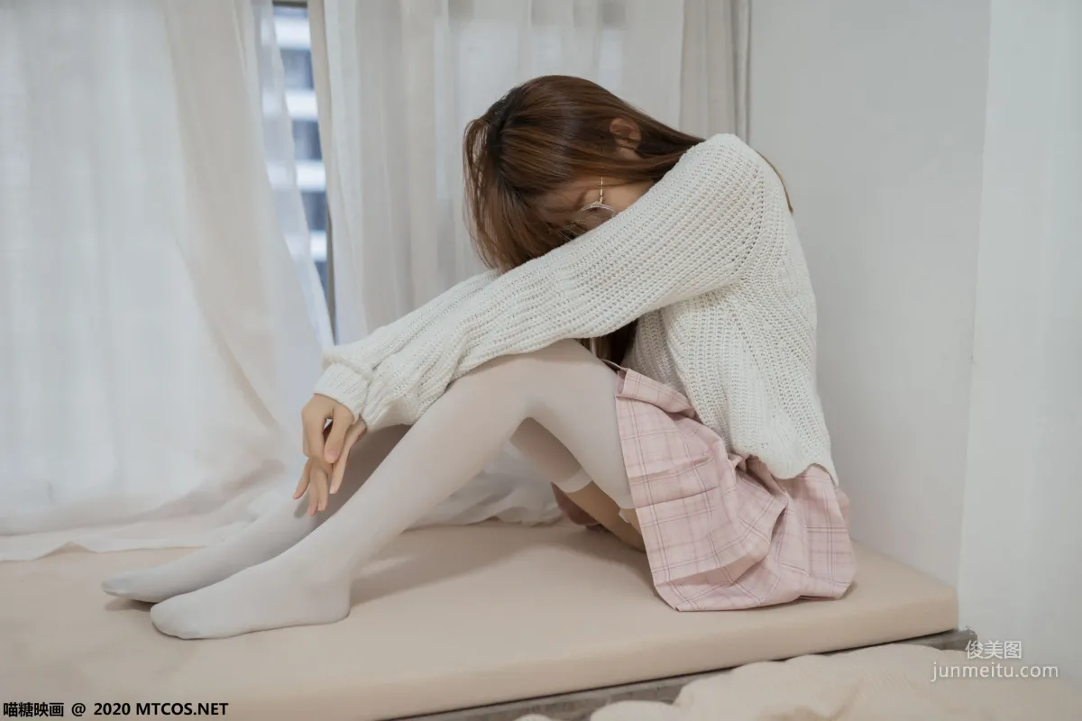 《粉格裙的眼睛娘》 [喵糖映画] VOL.077 写真集35
