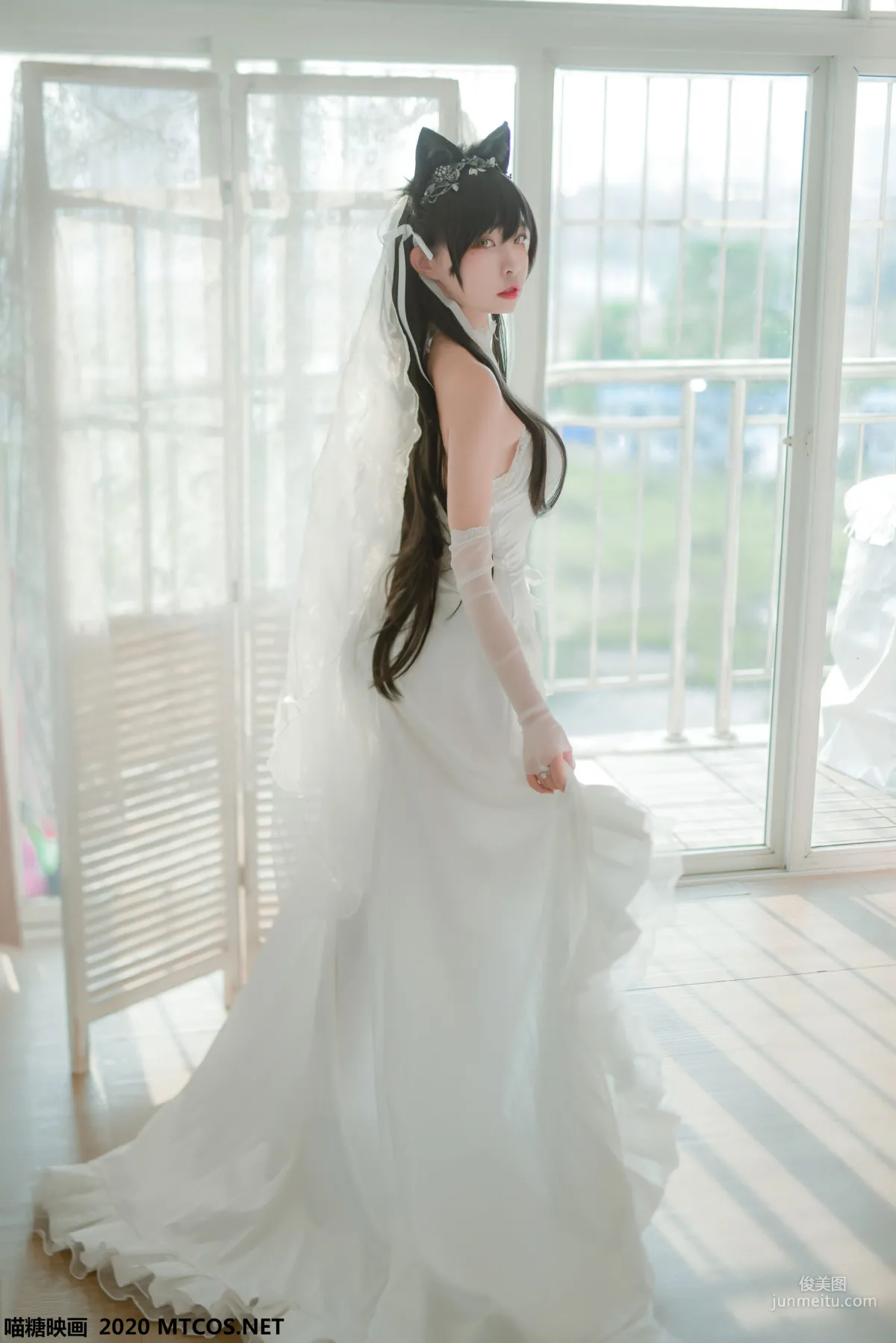 《婚纱爱宕》 [喵糖映画] VOL.100 写真集24
