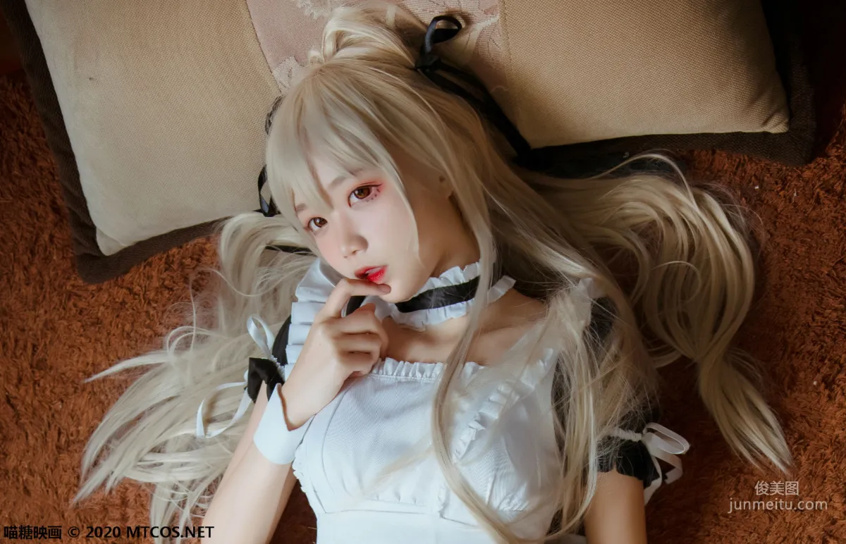 《女仆和兔女郎》 [喵糖映画] VOL.092 写真集30