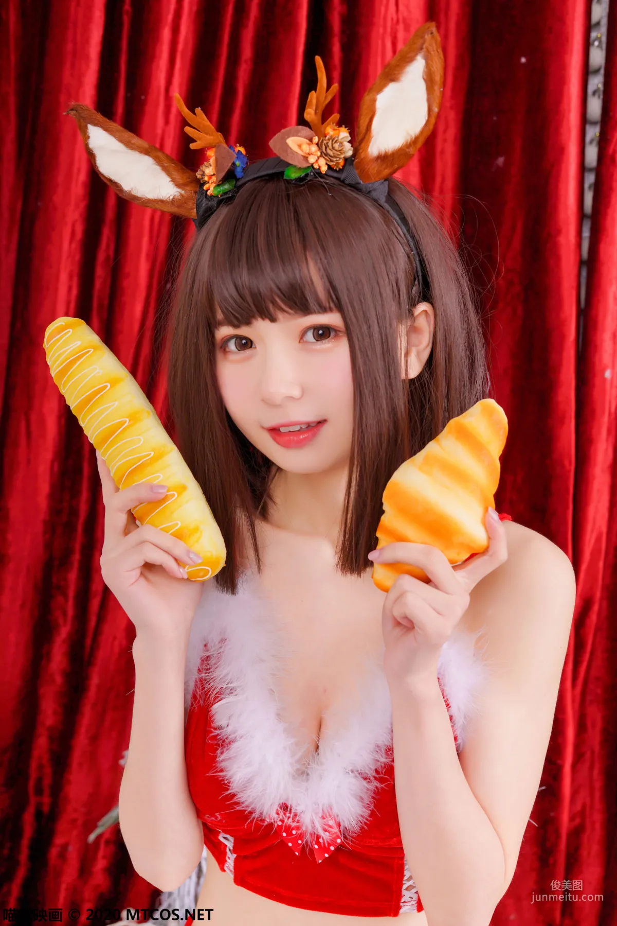 《甜甜的小麋鹿》 [喵糖映画] VOL.095 写真集11