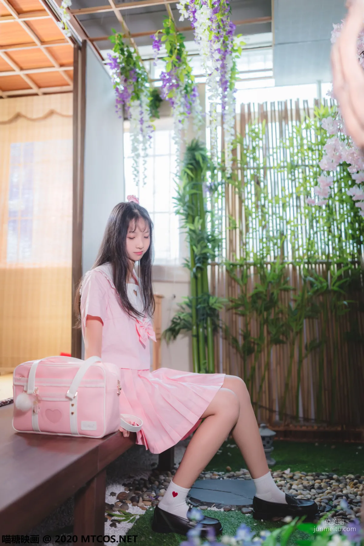 Japanese Style Pink JK [Miaotang Yinghua] VOL.087 Photo Set photo 32