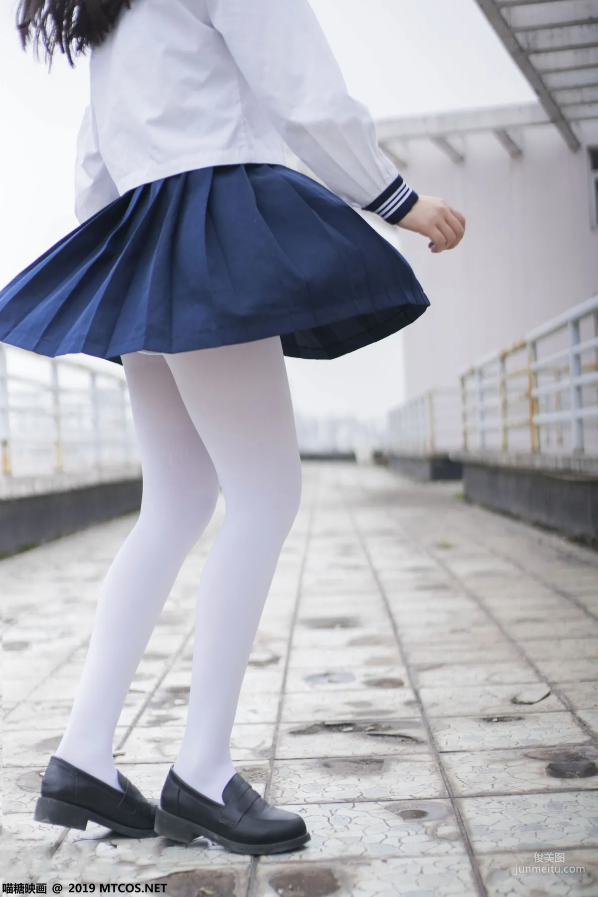 《喵喵的白丝水手服》 [喵糖映画] VOL.067 写真集33