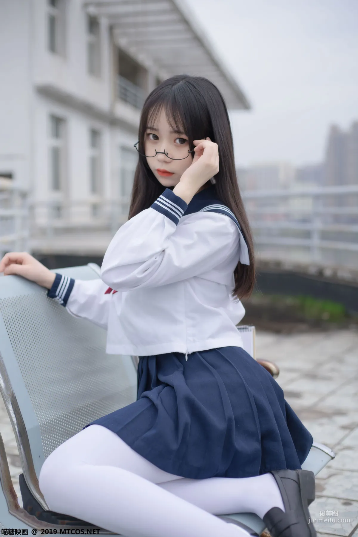 《喵喵的白丝水手服》 [喵糖映画] VOL.067 写真集2