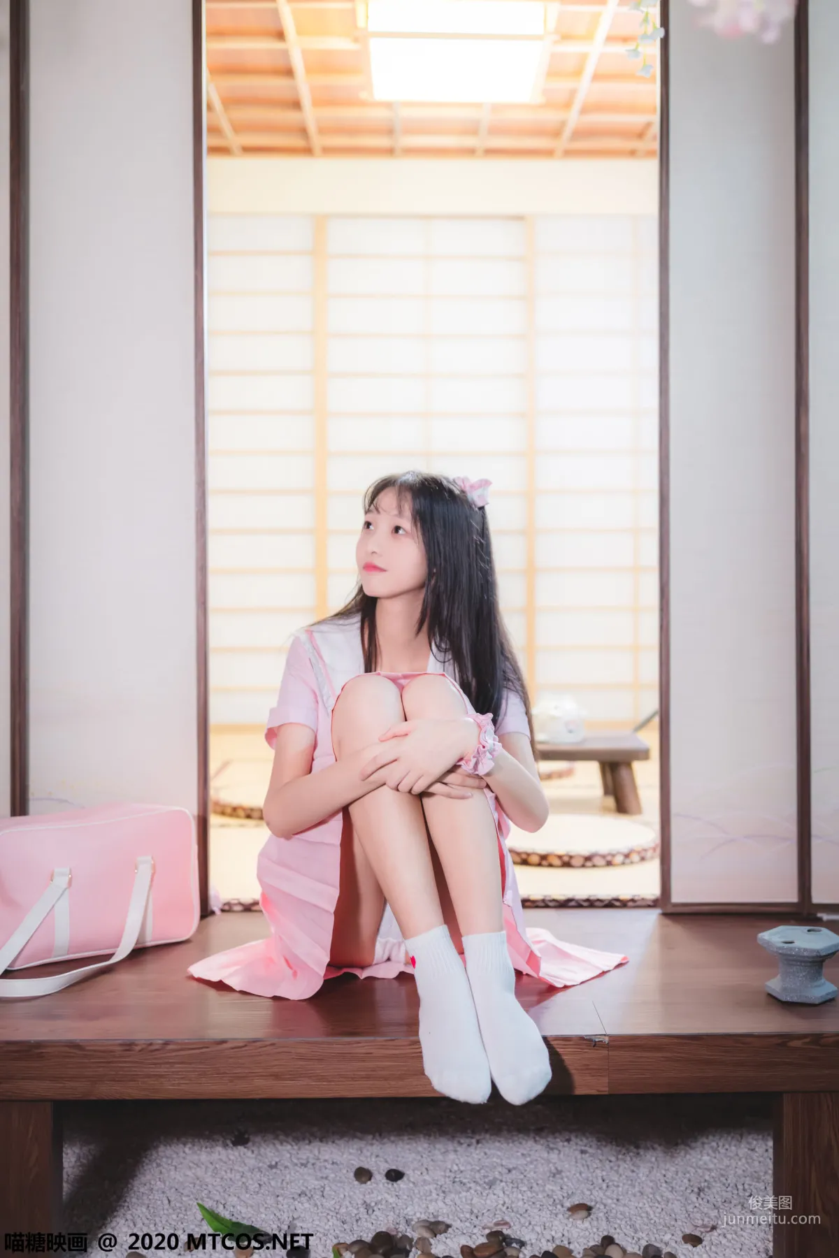 Japanese Style Pink JK [Miaotang Yinghua] VOL.087 Photo Set photo 30