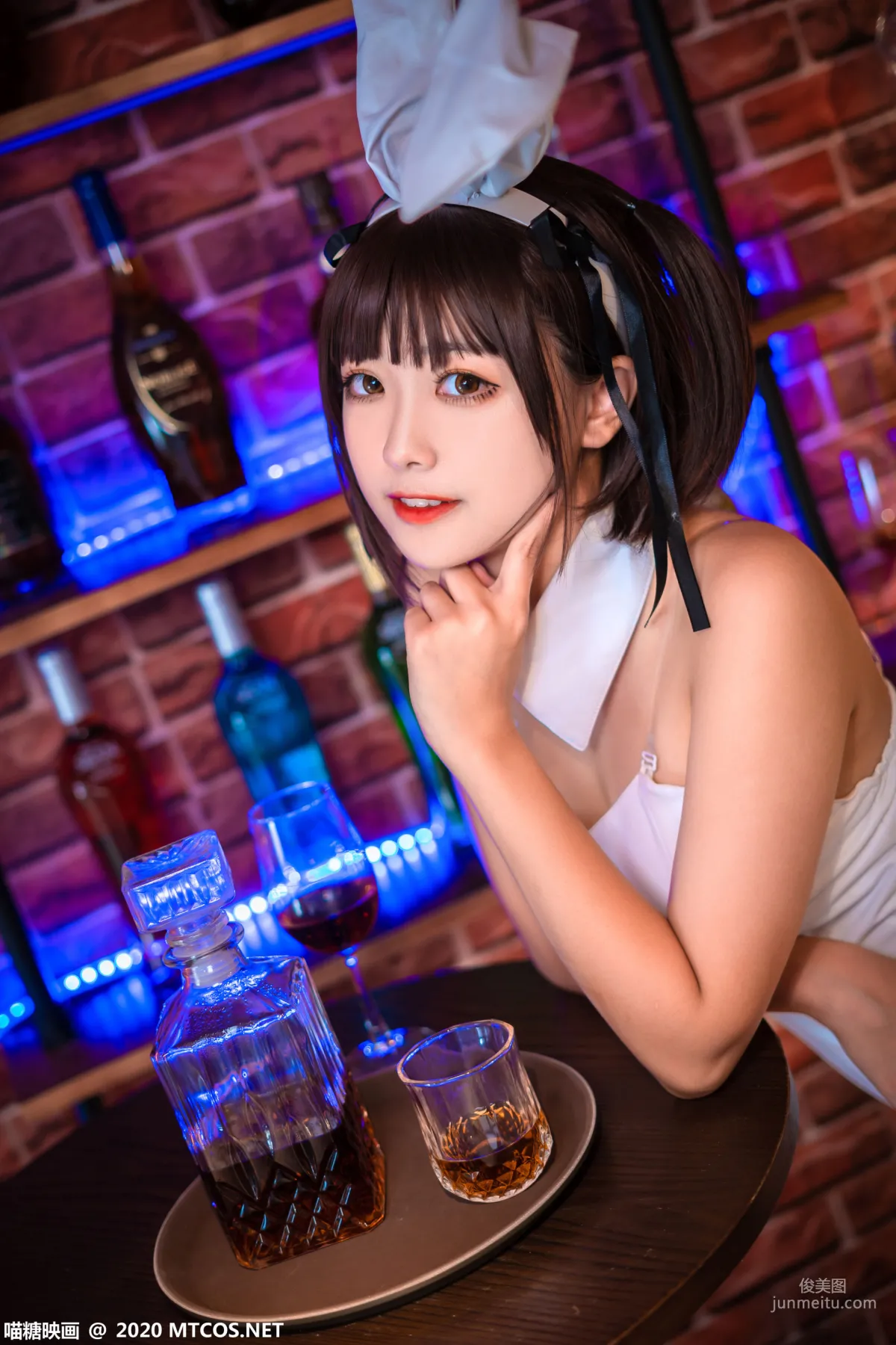 Net Stockings Bunny Girl [Miaotang Yinghua] VOL.080 Photo Set photo 21