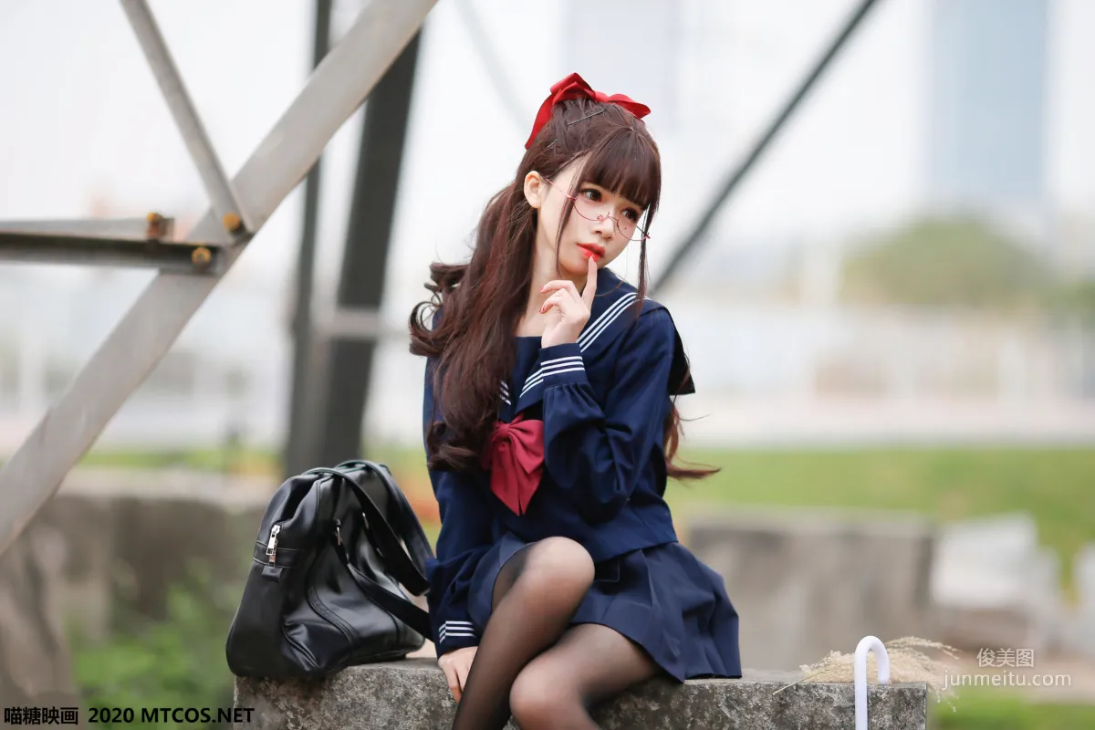 《JK制服少女》 [喵糖映画] VOL.098 写真集3