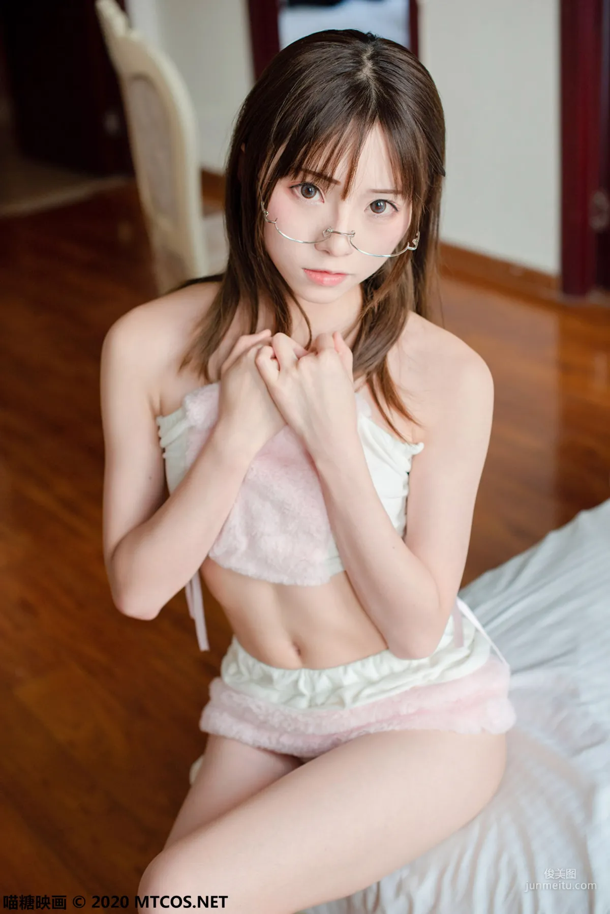 《兔耳家居服》 [喵糖映画] VOL.096 写真集5