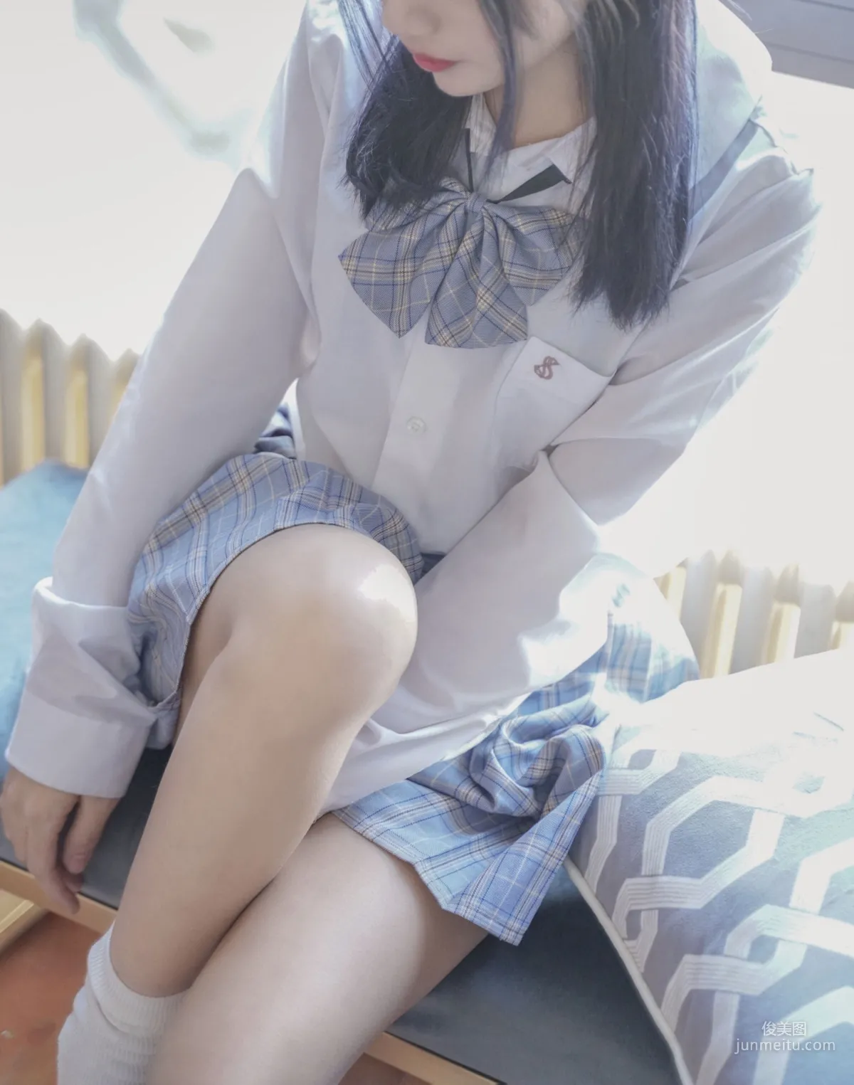 《裸腿制服裙》 [喵糖映画] VOL.047 写真集5