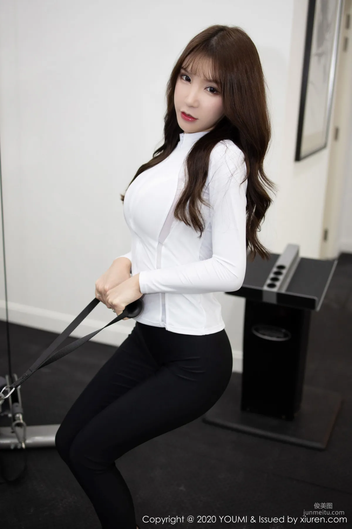 Zhou Yuxi Sandy, Gym Theme Series [YouMi] Vol.401 Photo Set photo 12