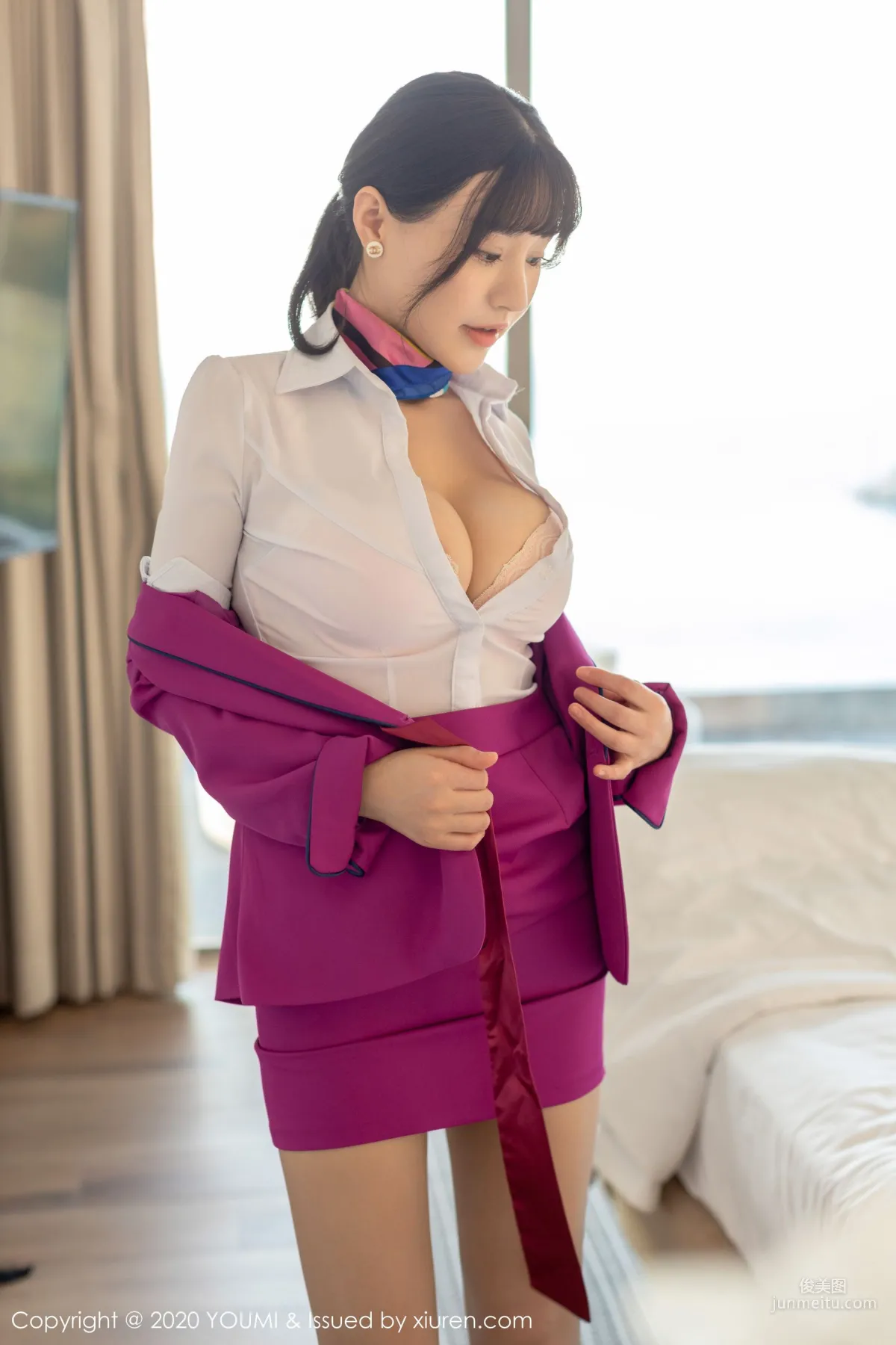 Barbie Keer Flower Flight Attendant Story Rope Bondage [YouMi] Vol.398 Photo Set photo 21