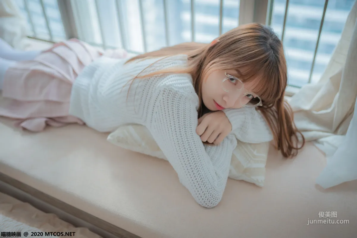 《粉格裙的眼睛娘》 [喵糖映畫] VOL.077 寫真集 21