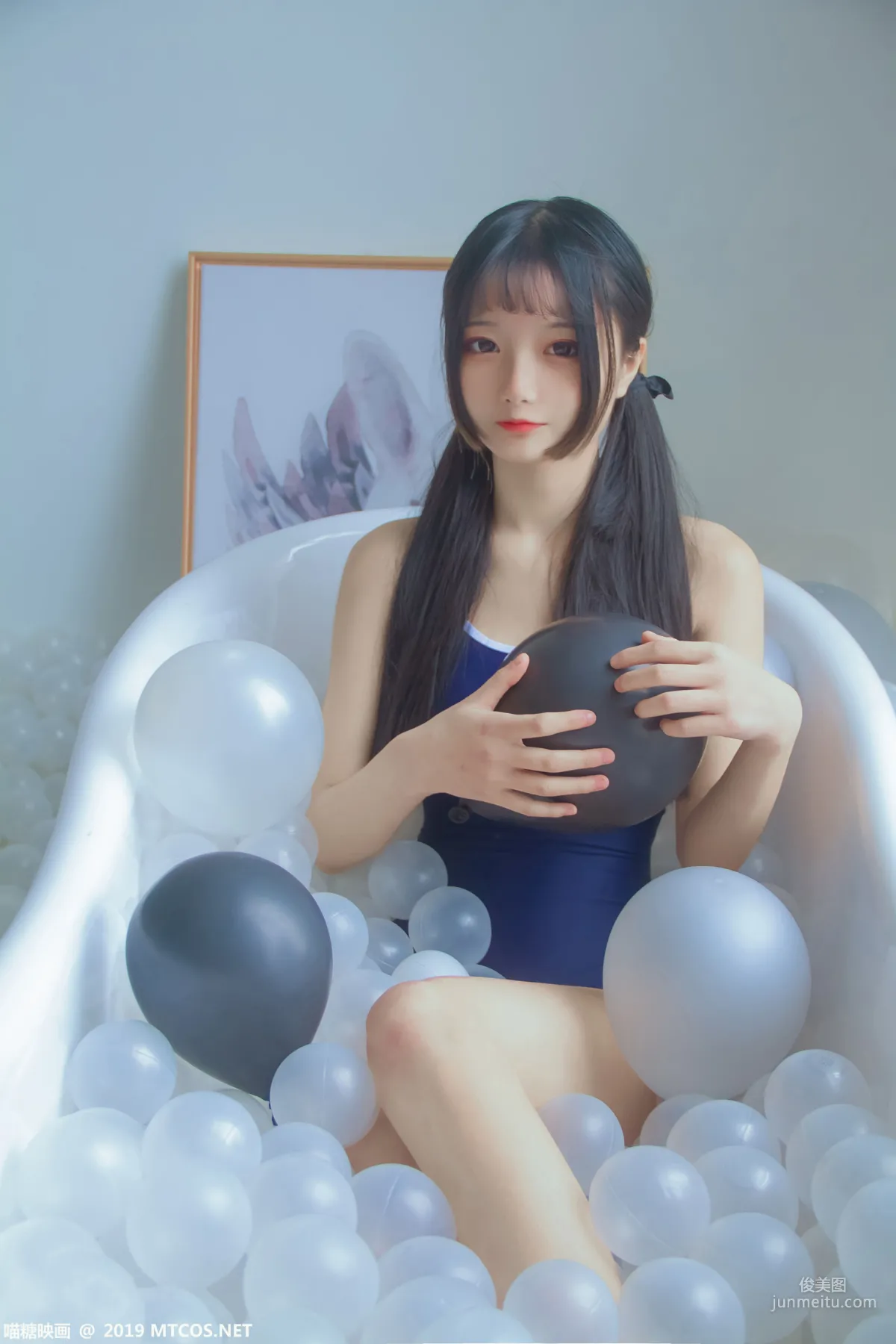 《泡泡球死库水》 [喵糖映画] VOL.046 写真集4