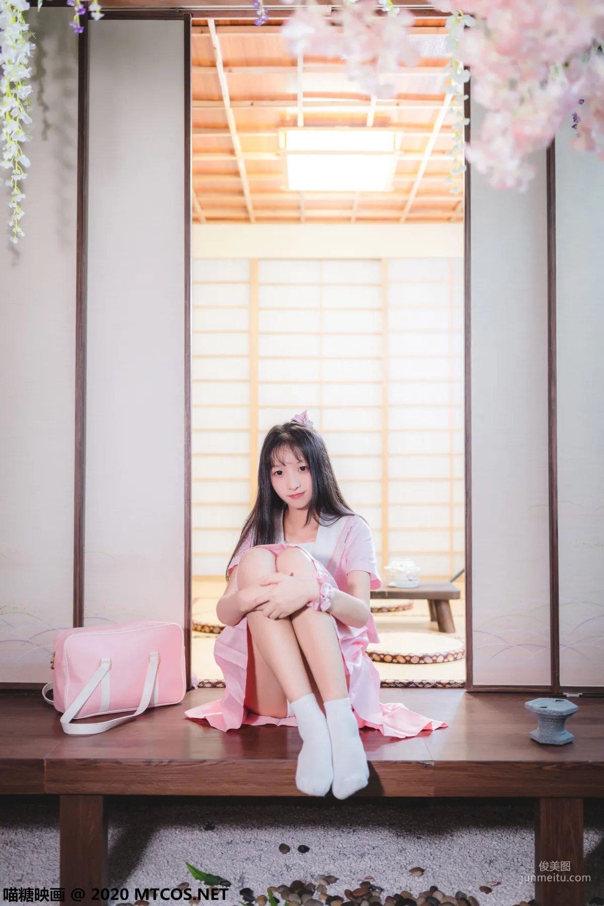 Japanese Style Pink JK [Miaotang Yinghua] VOL.087 Photo Set photo 31