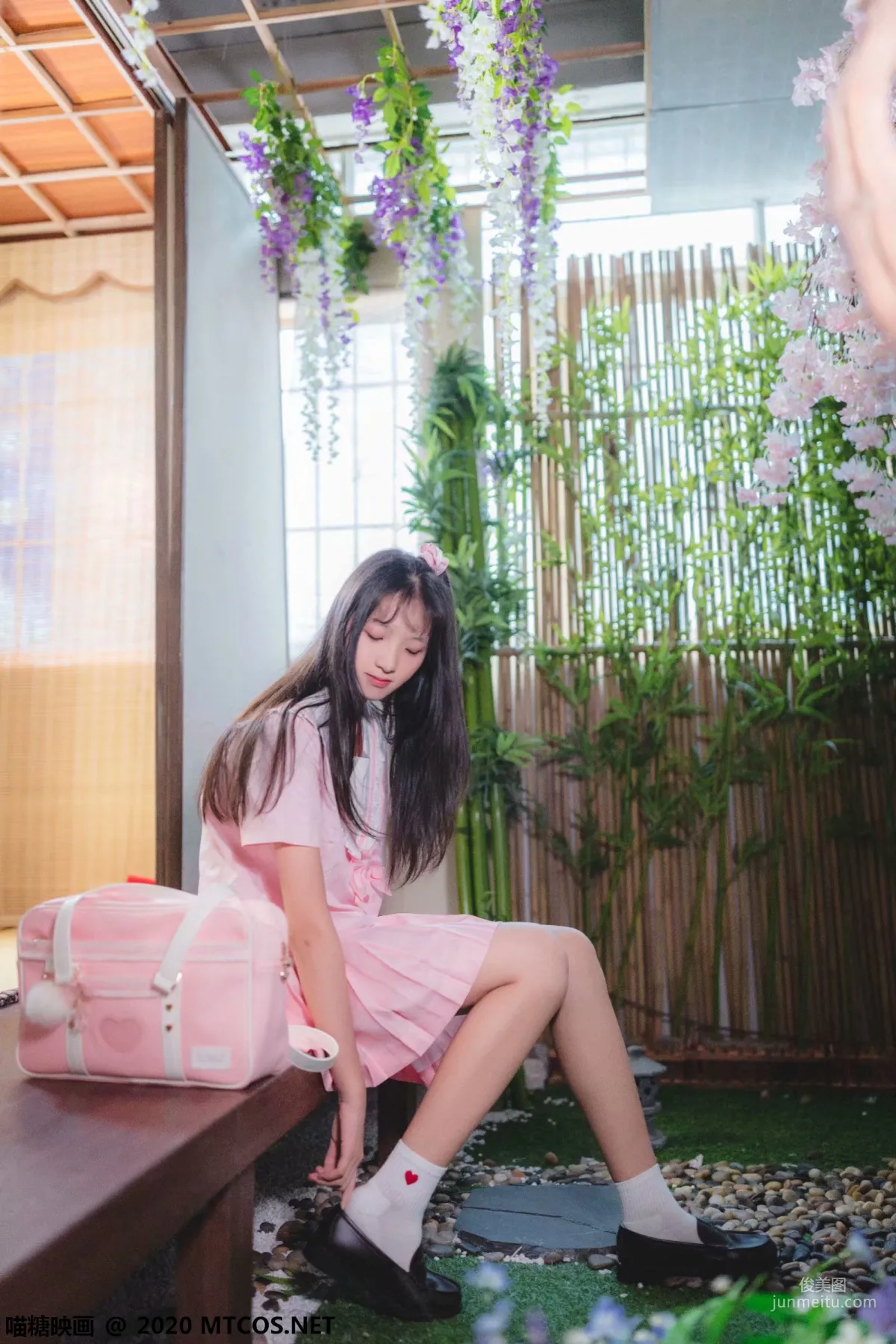 Japanese Style Pink JK [Miaotang Yinghua] VOL.087 Photo Set photo 5