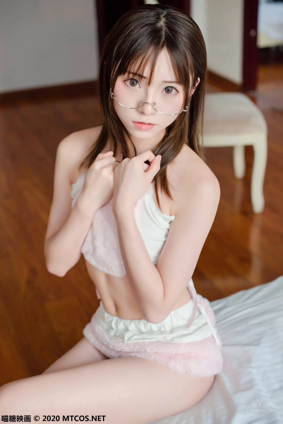 《兔耳家居服》 [喵糖映画] VOL.096 写真集4