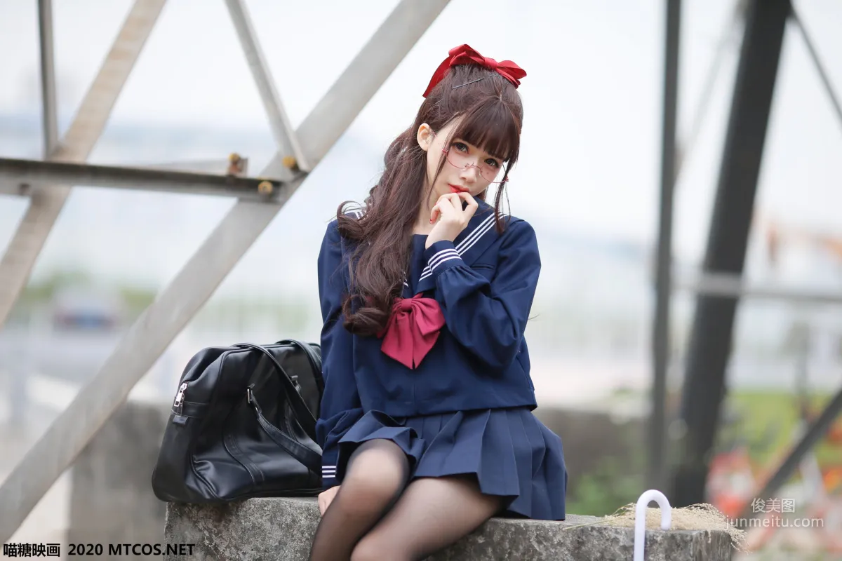 《JK制服少女》 [喵糖映画] VOL.098 写真集4