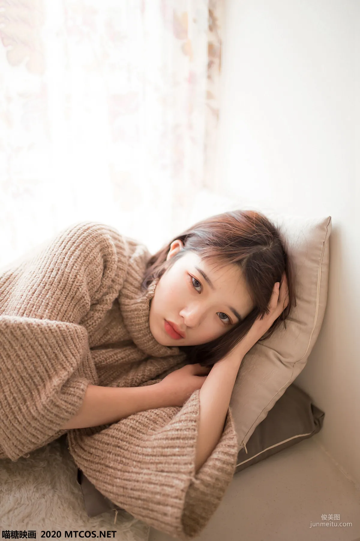 《冬日毛衣》 [喵糖映画] VOL.101 写真集39