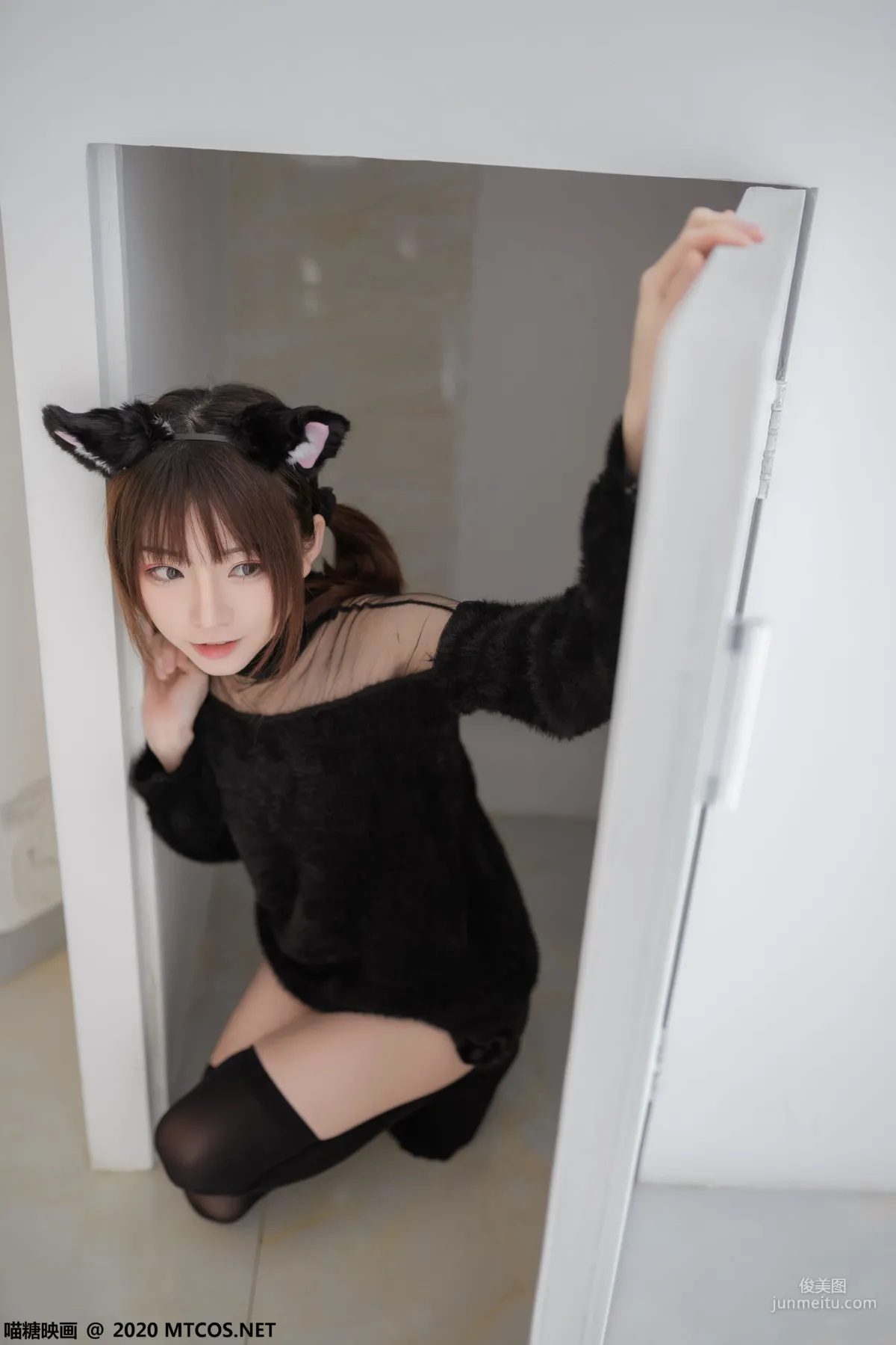 《黑喵女友》 [喵糖映画] VOL.081 写真集23