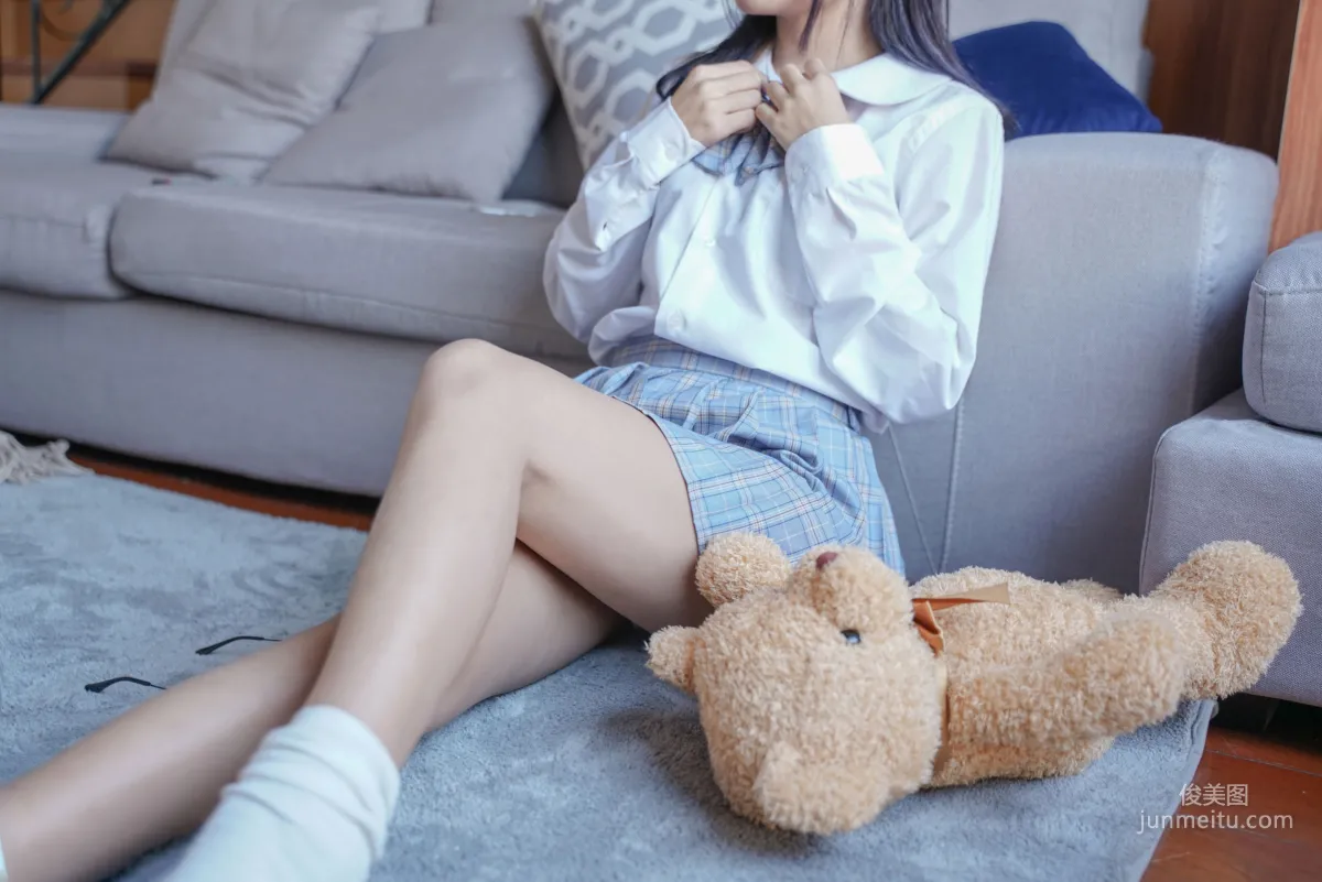 《裸腿制服裙》 [喵糖映画] VOL.047 写真集13