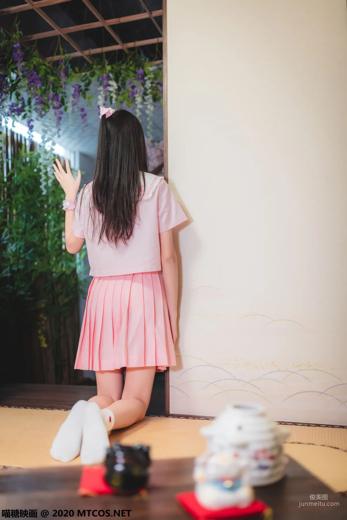 Japanese Style Pink JK [Miaotang Yinghua] VOL.087 Photo Set photo 17