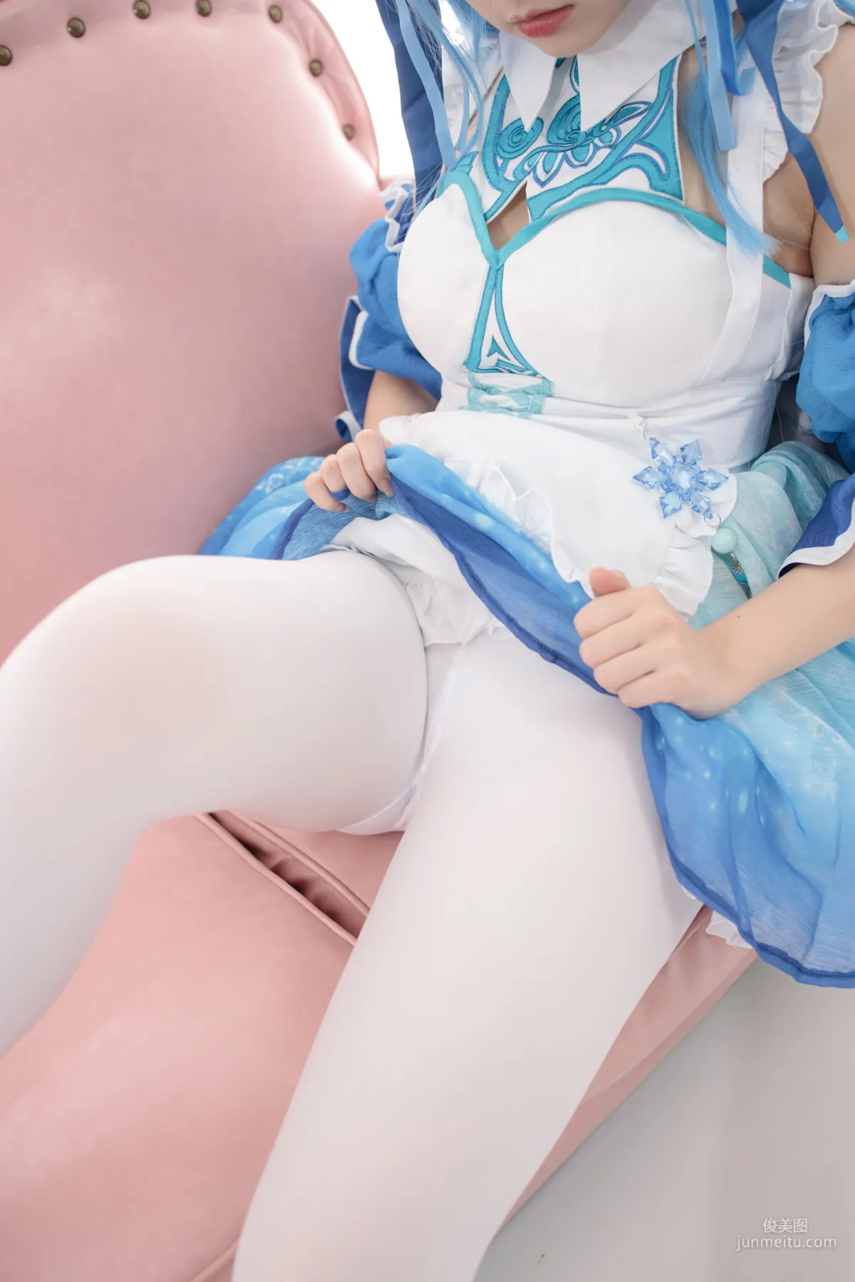 雪晴《珂朵莉 300D白絲》 [森蘿财團] JKFUN-023 寫真集 17