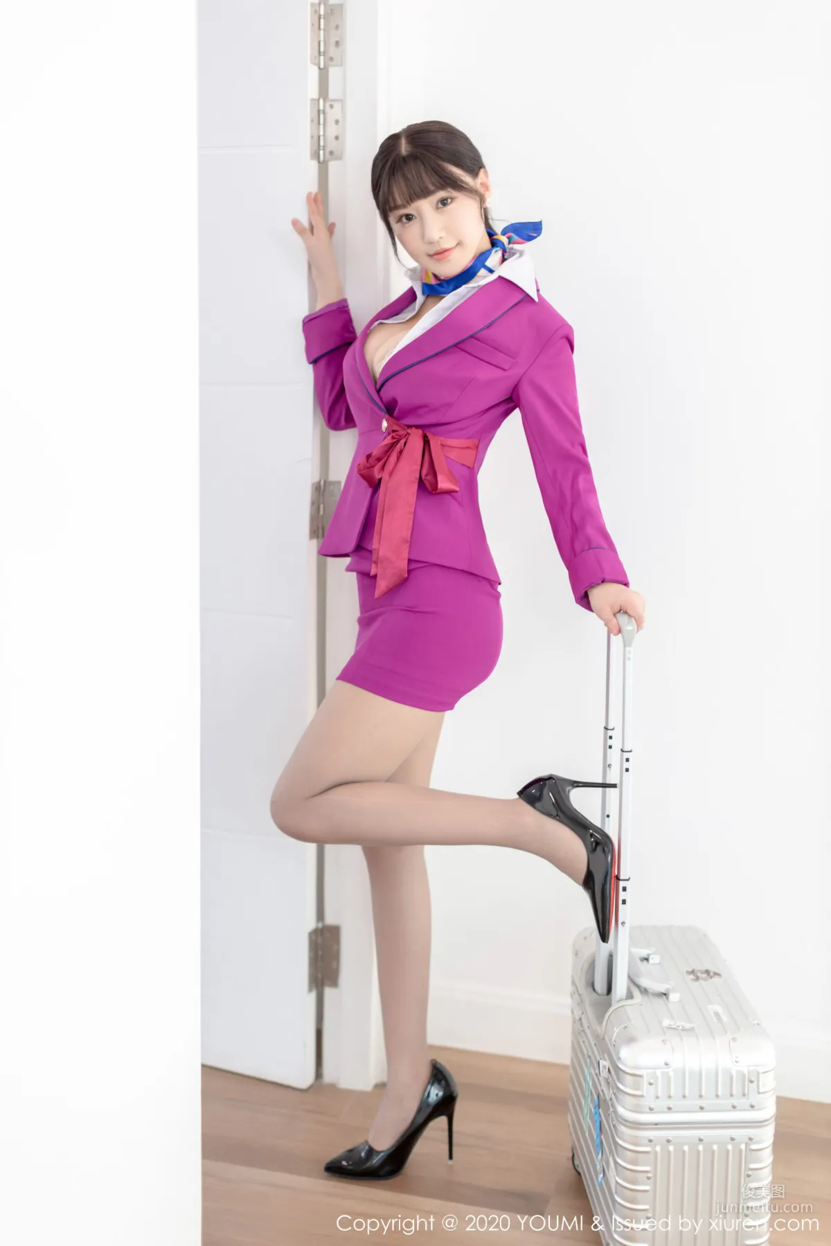 Barbie Keer Flower Flight Attendant Story Rope Bondage [YouMi] Vol.398 Photo Set photo 12