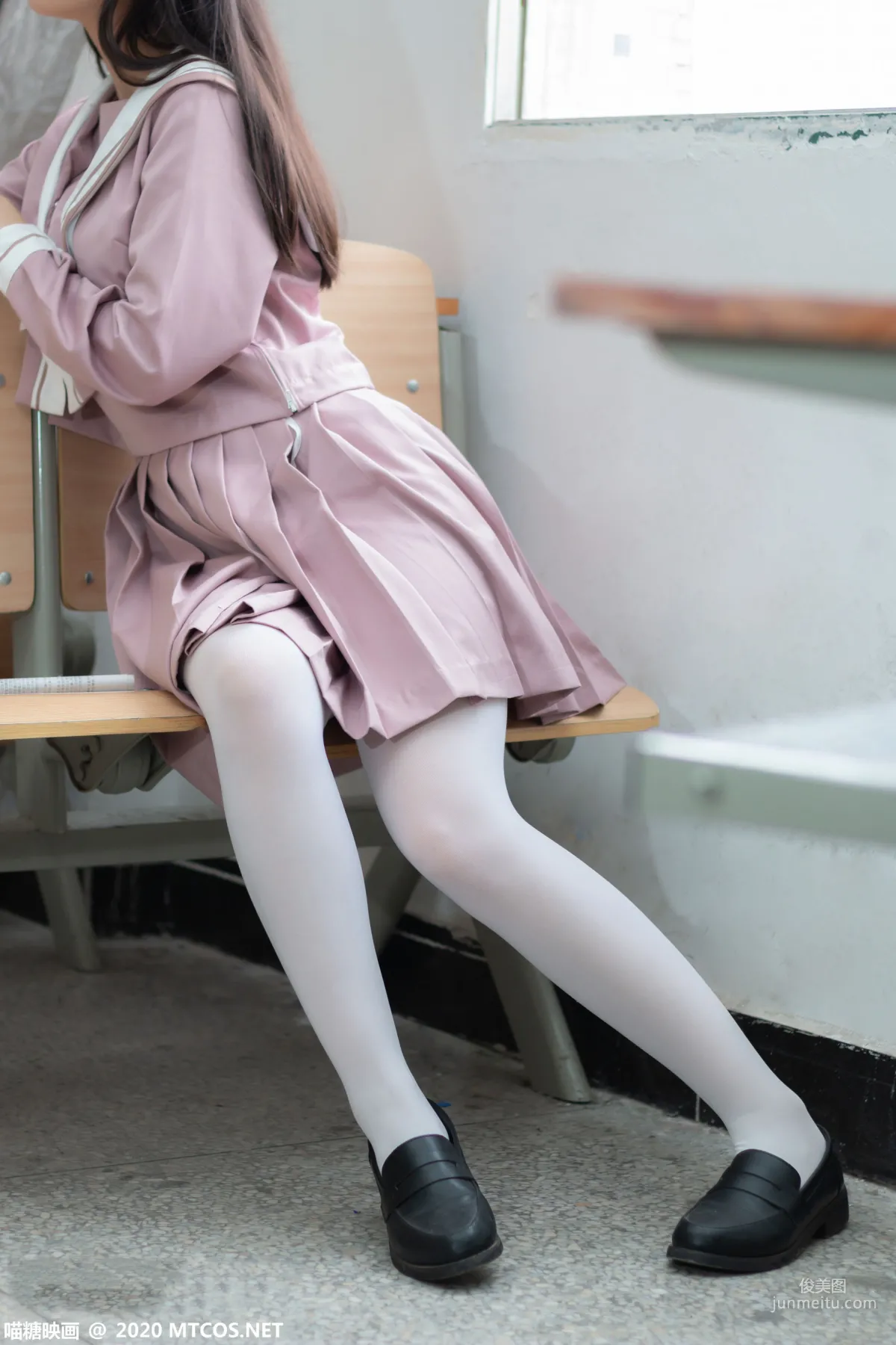 《粉色JK小姐姐》 [喵糖映画] VOL.074 写真集7