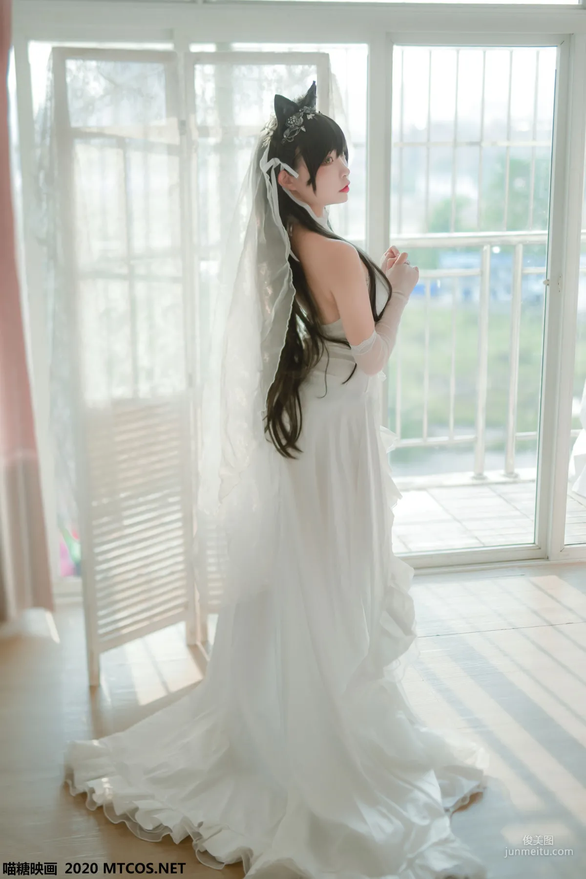 《婚纱爱宕》 [喵糖映画] VOL.100 写真集25