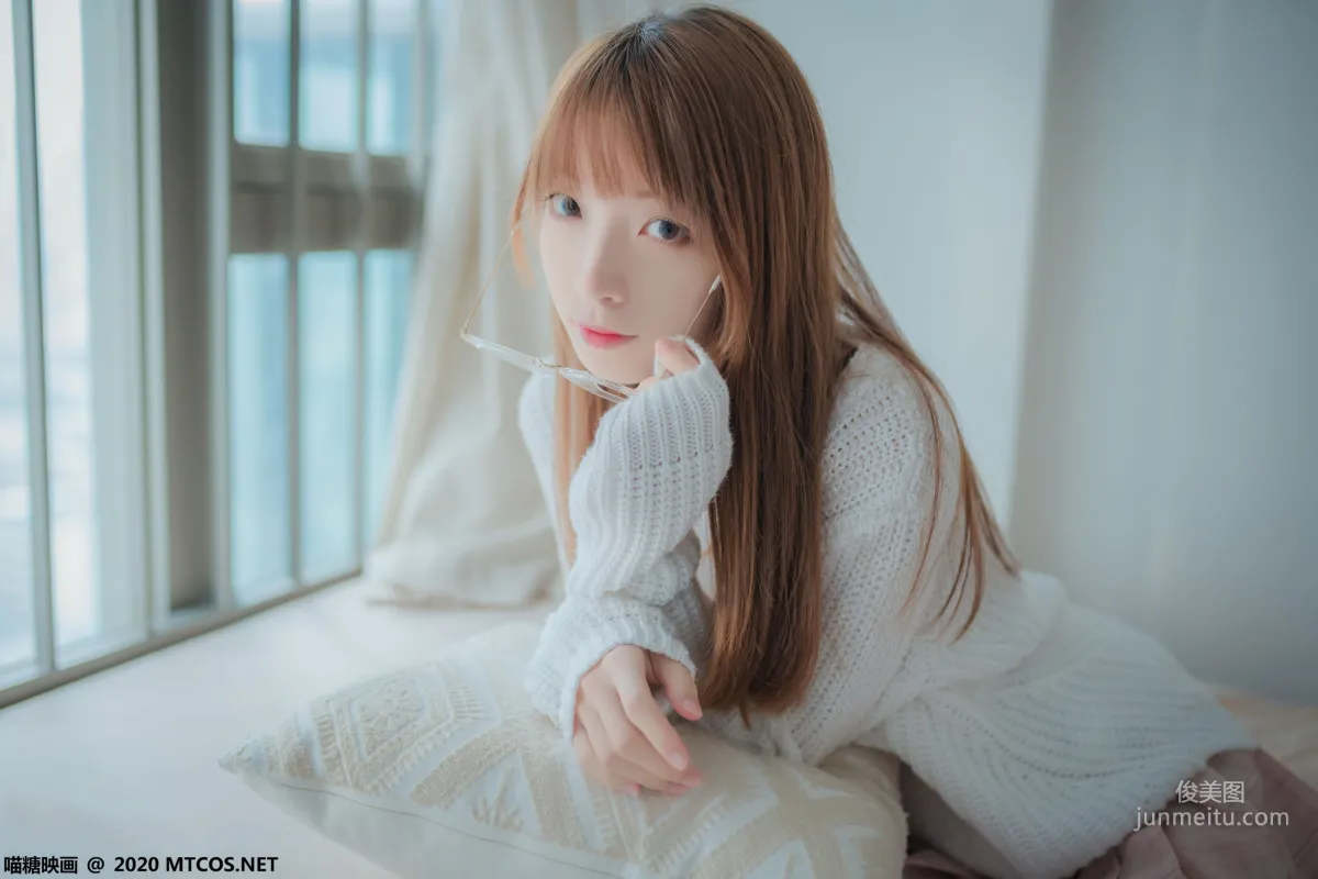《粉格裙的眼睛娘》 [喵糖映画] VOL.077 写真集5