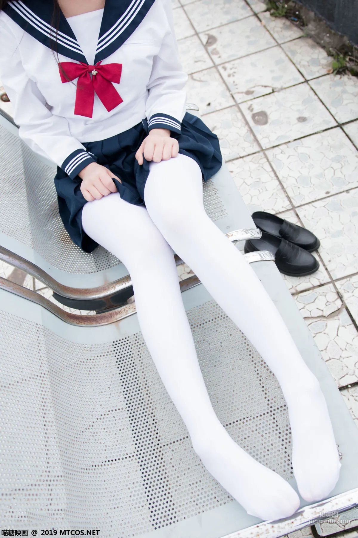 《喵喵的白丝水手服》 [喵糖映画] VOL.067 写真集18