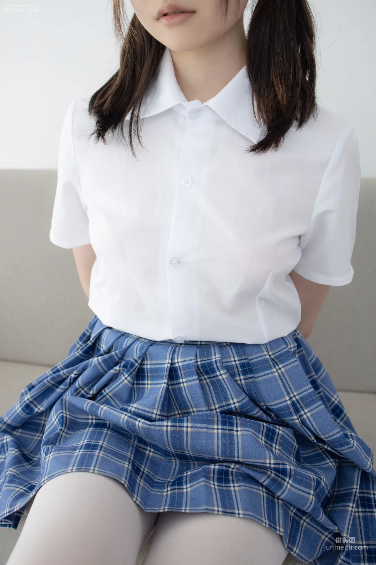 Aika《80D白丝》 [森萝财团] JKFUN-039 写真集8