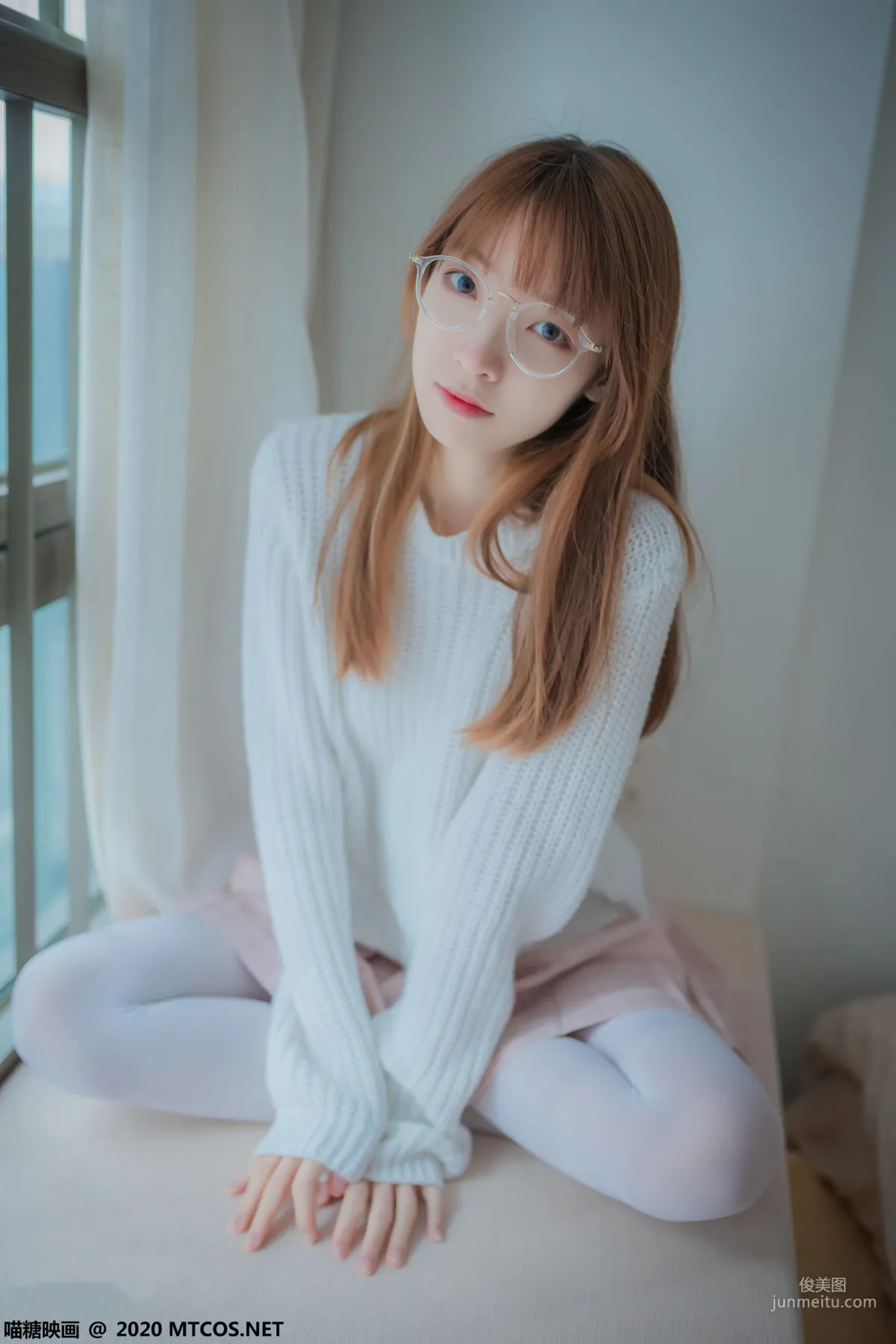 《粉格裙的眼睛娘》 [喵糖映画] VOL.077 写真集10