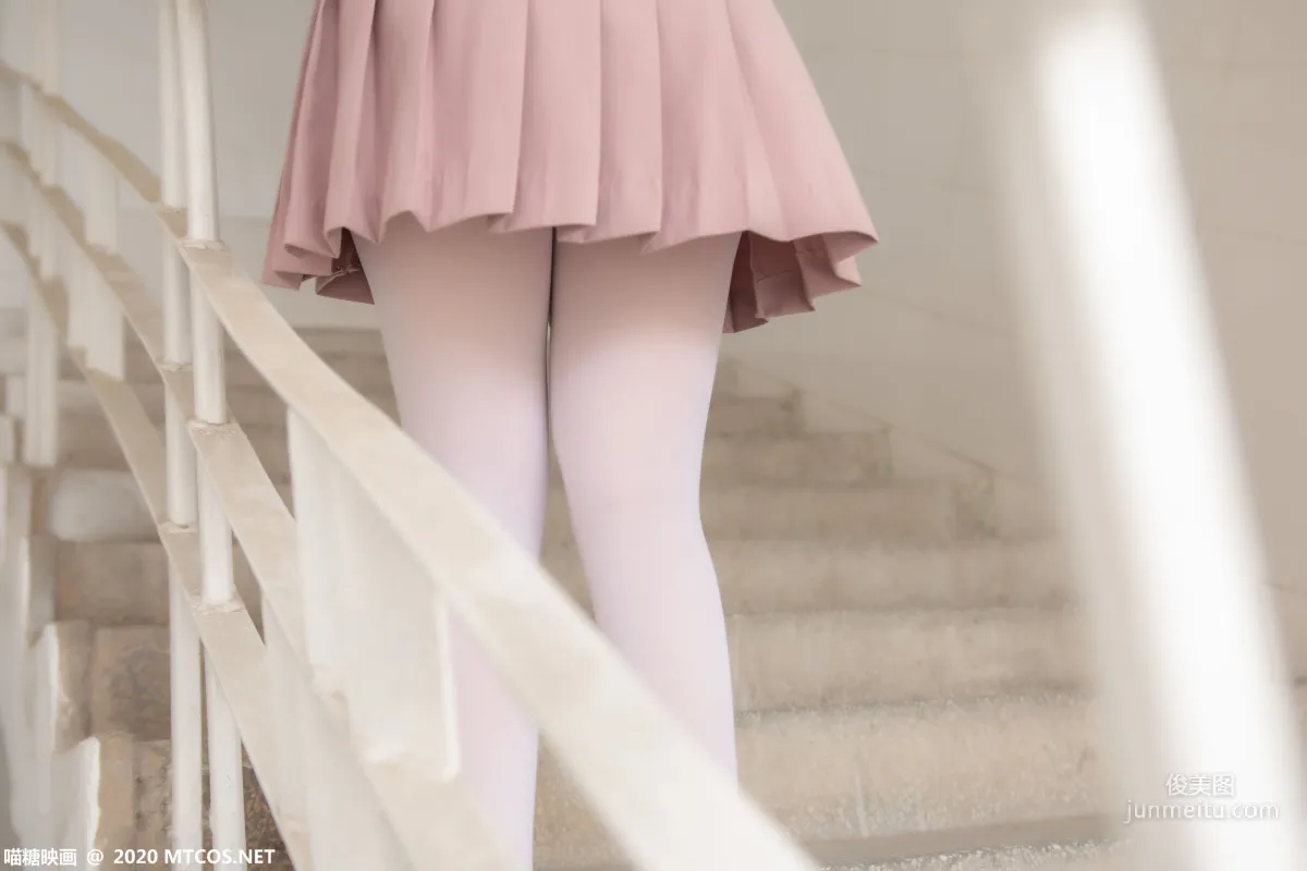 《粉色JK小姐姐》 [喵糖映画] VOL.074 写真集41