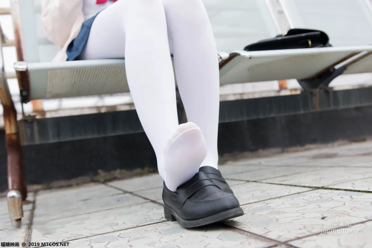 《喵喵的白丝水手服》 [喵糖映画] VOL.067 写真集24
