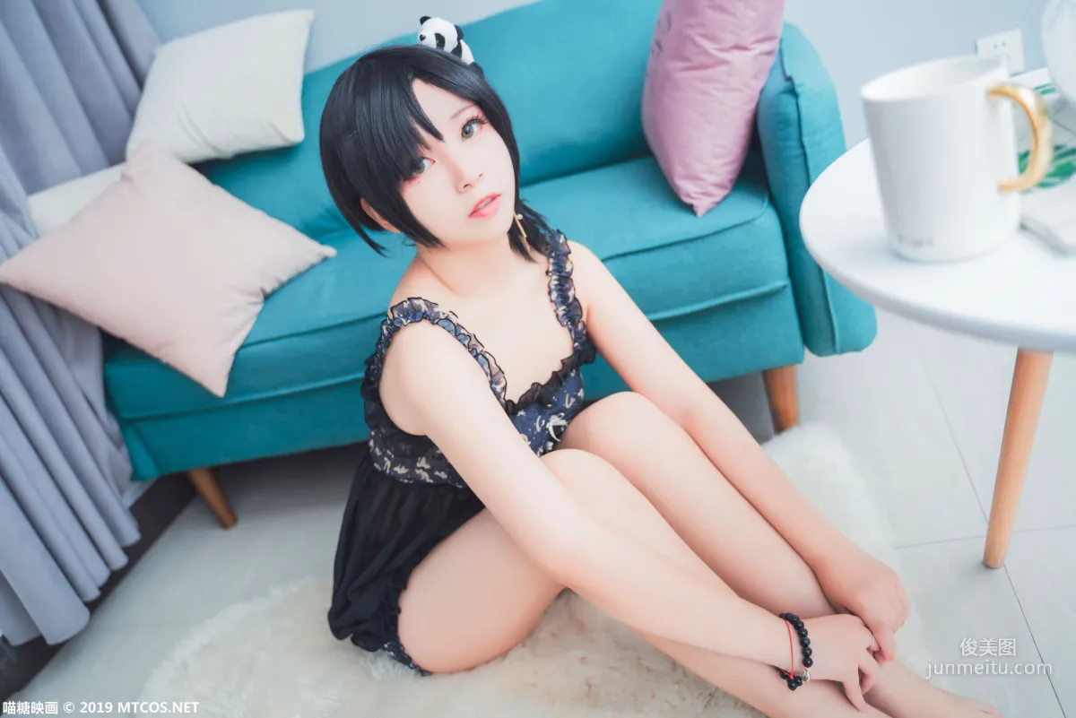 《蕾丝吊带》 [喵糖映画] VOL.063 写真集14